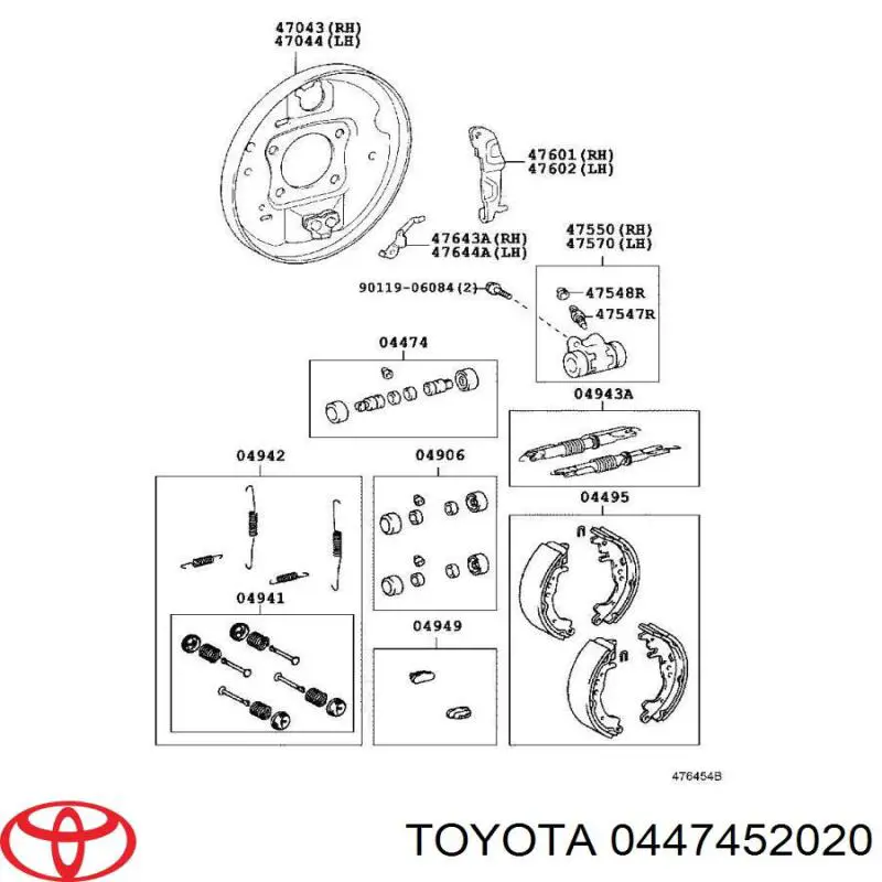 0447452020 Toyota