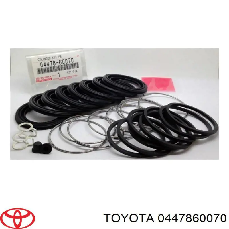 Kit de reparación, pinza de freno delantero Toyota 0447860070 precio, desde 10,72 EUR