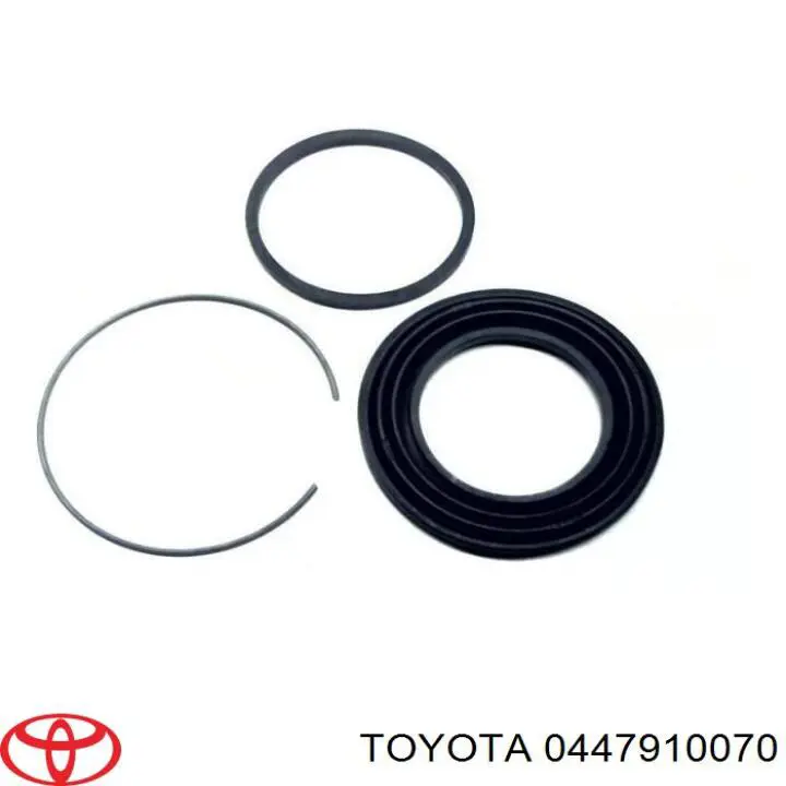 0447910070 Toyota juego de reparación, pinza de freno delantero