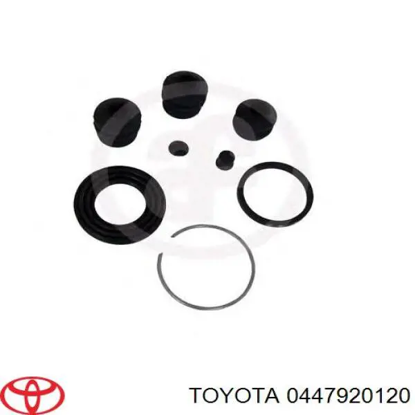Juego de reparación, pinza de freno trasero para Toyota Camry (V30)