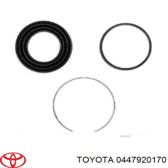 Kit de reparación, pinza de freno delantero Toyota 0447920170 precio, desde 15,22 EUR