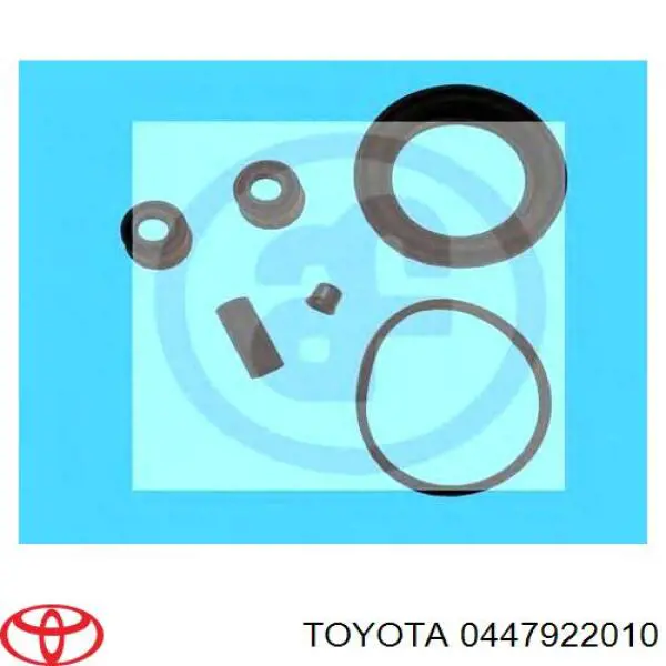Kit de reparación de pinzas de freno 0447922010 Toyota