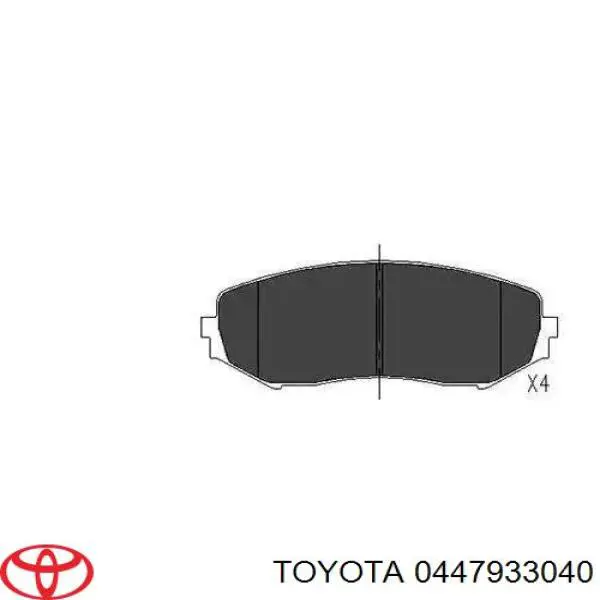 0447933040 Toyota