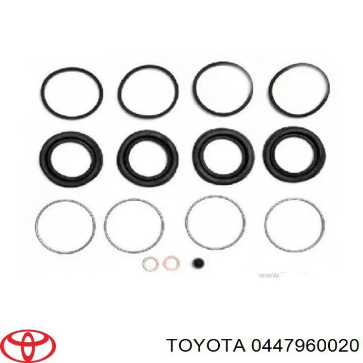 Comprar 0447960020 Toyota Kit de reparación de pinzas de freno