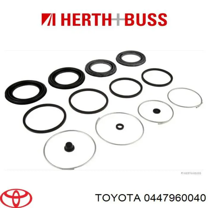 Kit de reparación, pinza de freno delantero Toyota 0447960040 precio, desde 12,84 EUR