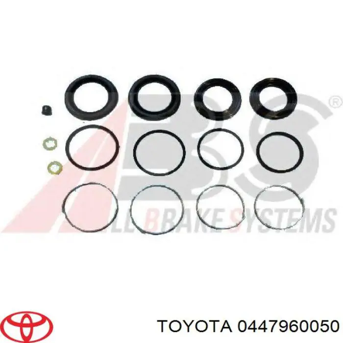 Kit de reparación, pinza de freno delantero Toyota 0447960050 precio, desde 11,45 EUR