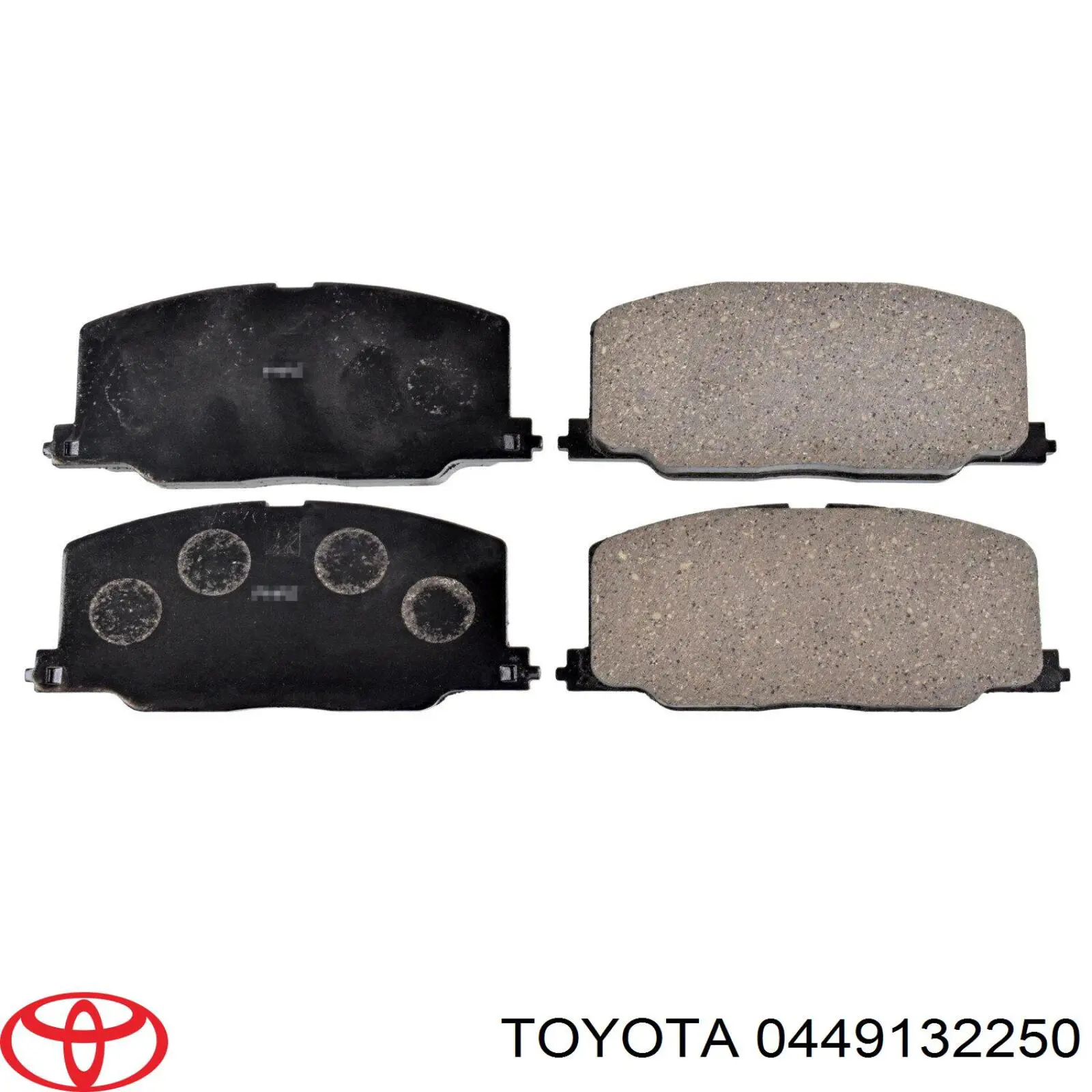 0449132250 Toyota pastillas de freno delanteras