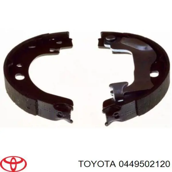 Zapatas de freno de tambor traseras Toyota 0449502120 precio, desde 29,69 EUR