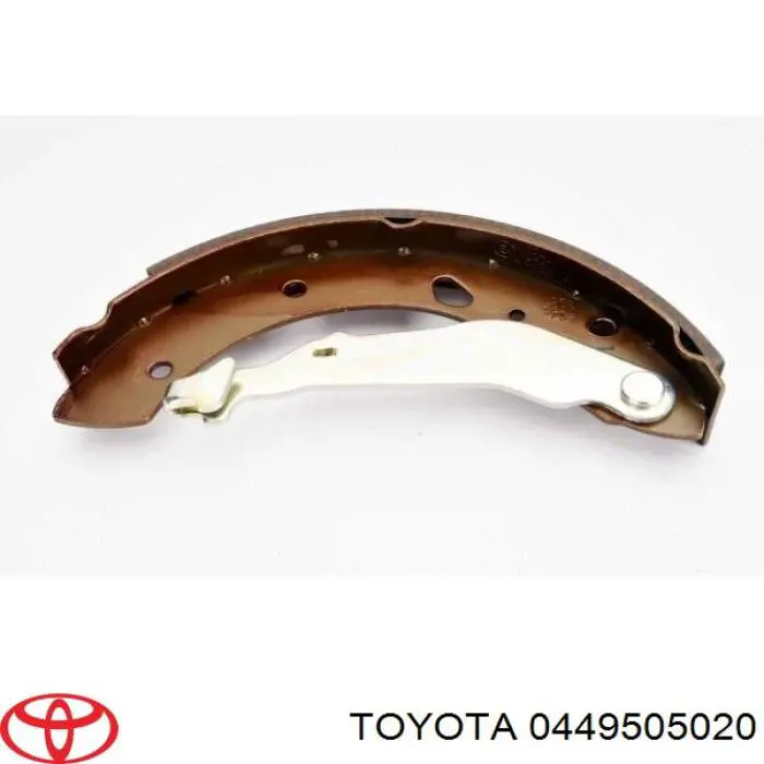 Zapatas de freno traseras Toyota 0449505020