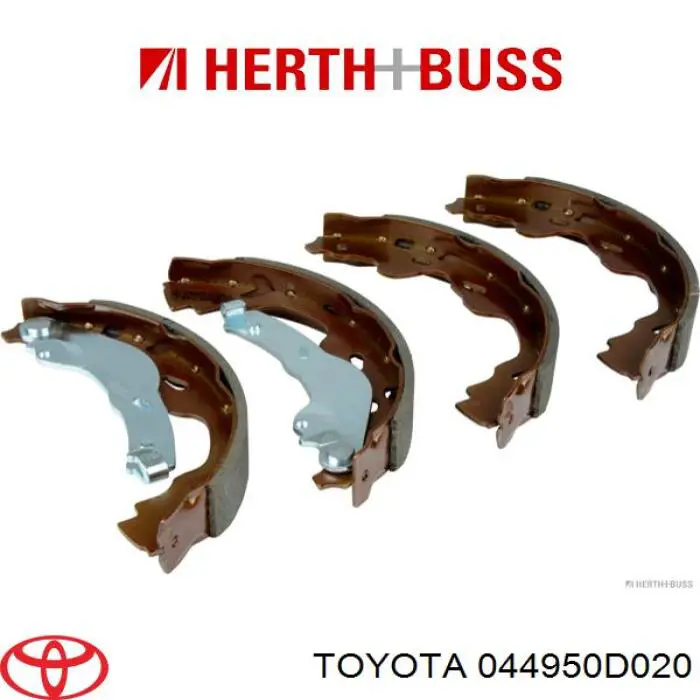 Zapatas de freno 044950D020 Toyota