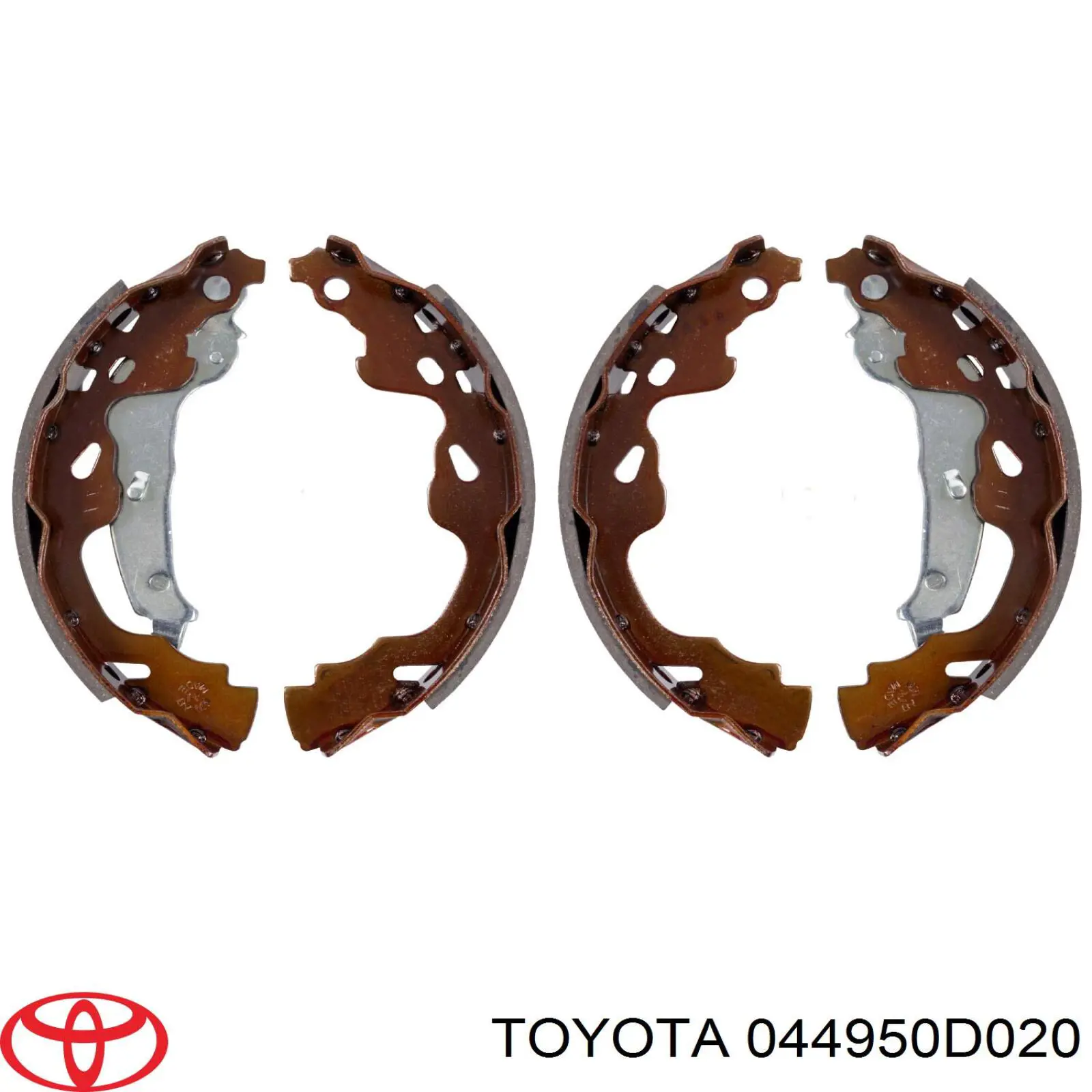 Zapatas de freno de tambor traseras Toyota 044950D020 precio, desde 26,05 EUR