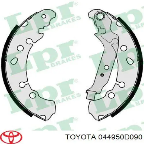 Zapatas de freno de tambor traseras Toyota 044950D090 precio, desde 23,89 EUR