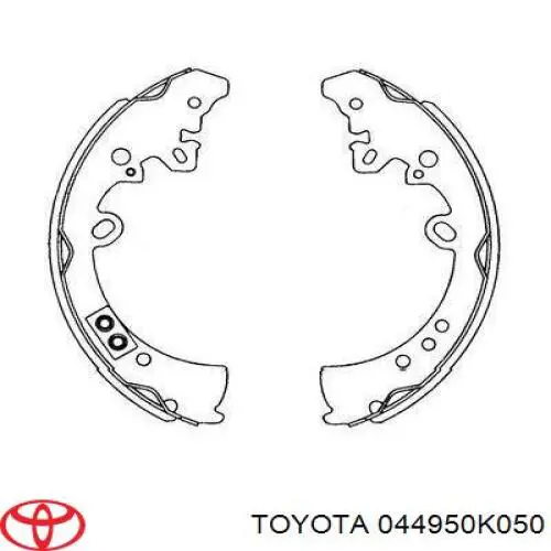 Zapatas de freno de tambor traseras Toyota 044950K050 precio, desde 42,47 EUR