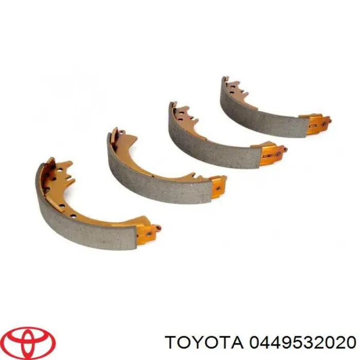 Comprar 0449532020 Toyota Zapatas de freno