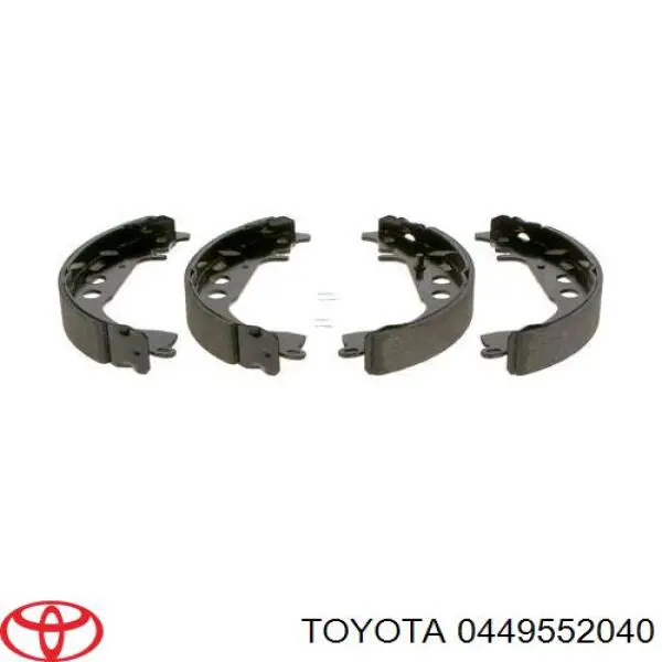 Comprar 0449552040 Toyota Zapatas de freno