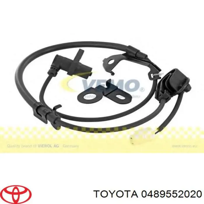 489552020 Toyota sensor abs delantero izquierdo