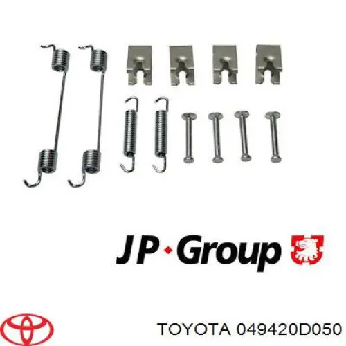 Kit de montaje de zapatas de freno traseras Toyota 049420D050 precio, desde 5,13 EUR