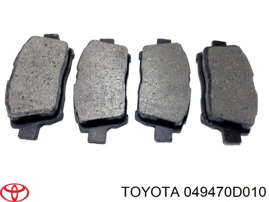 Comprar 049470D010 Toyota Juego de resortes de sujeción de pastillas de freno delanteras
