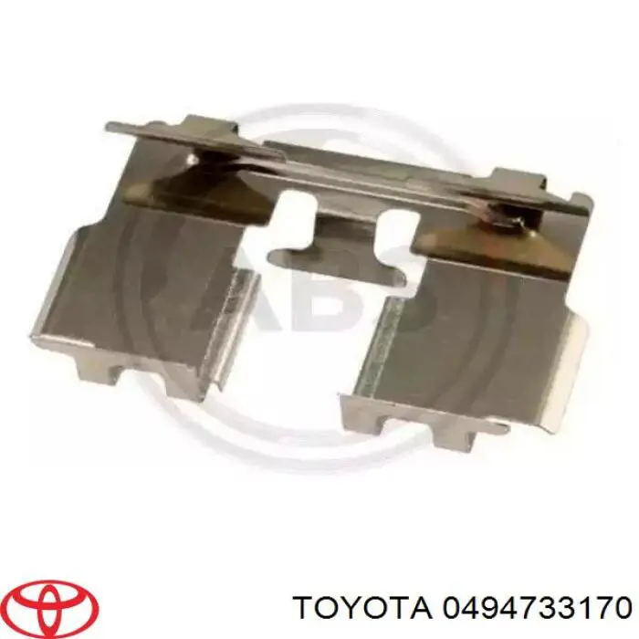 Juego de reparación de frenos delanteros Toyota 0494733170 precio, desde 11,84 EUR