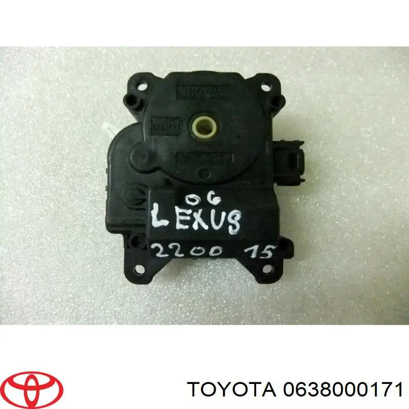 Actuador de compuerta de calefacción Toyota 0638000171 precio, desde 46,46 EUR