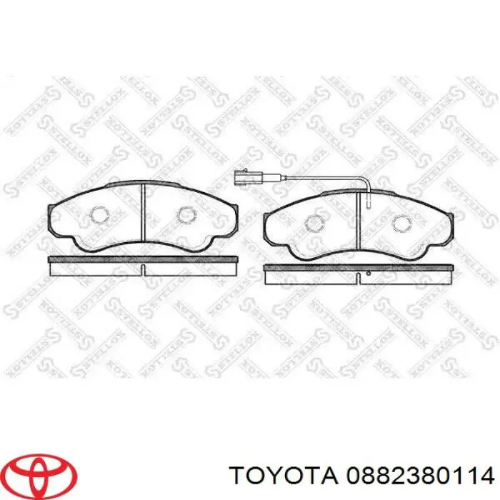 Líquido de frenos Toyota 0882380114 precio, desde 22,51 EUR