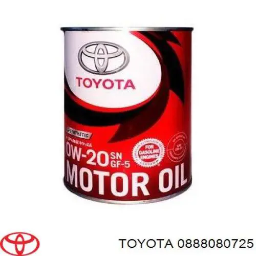 Aceite motor Toyota 0888080725 precio, desde 47,86 EUR