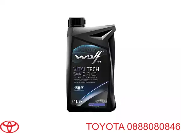 Aceite de motor 0888080846 Toyota