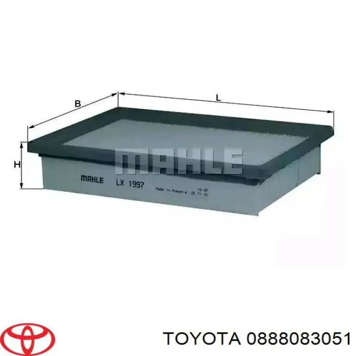 0888083051 Toyota Aceite