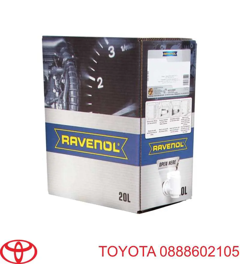 Aceite para transmisión automática  Toyota 888602105 precio, desde 77,23 EUR