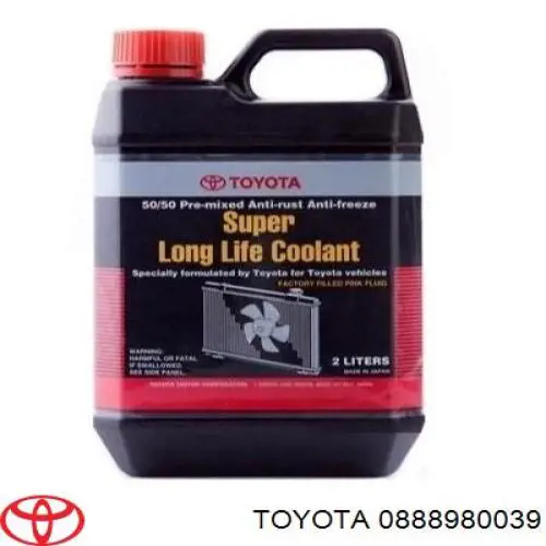 Antifreeze (Coolant) Toyota 0888980039 precio, desde 12,60 EUR