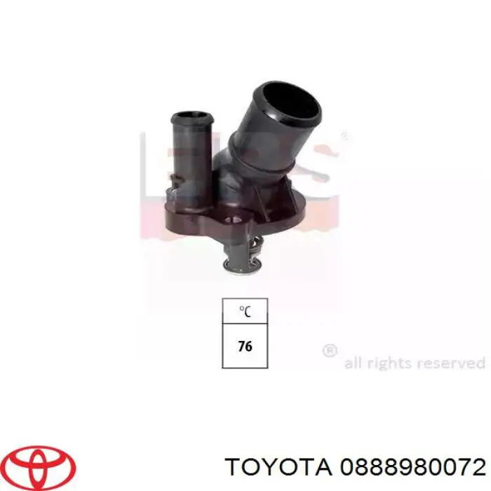 Líquido anticongelante Toyota Super Long Life Coolant -35°C 5L Rosa (0888980072)