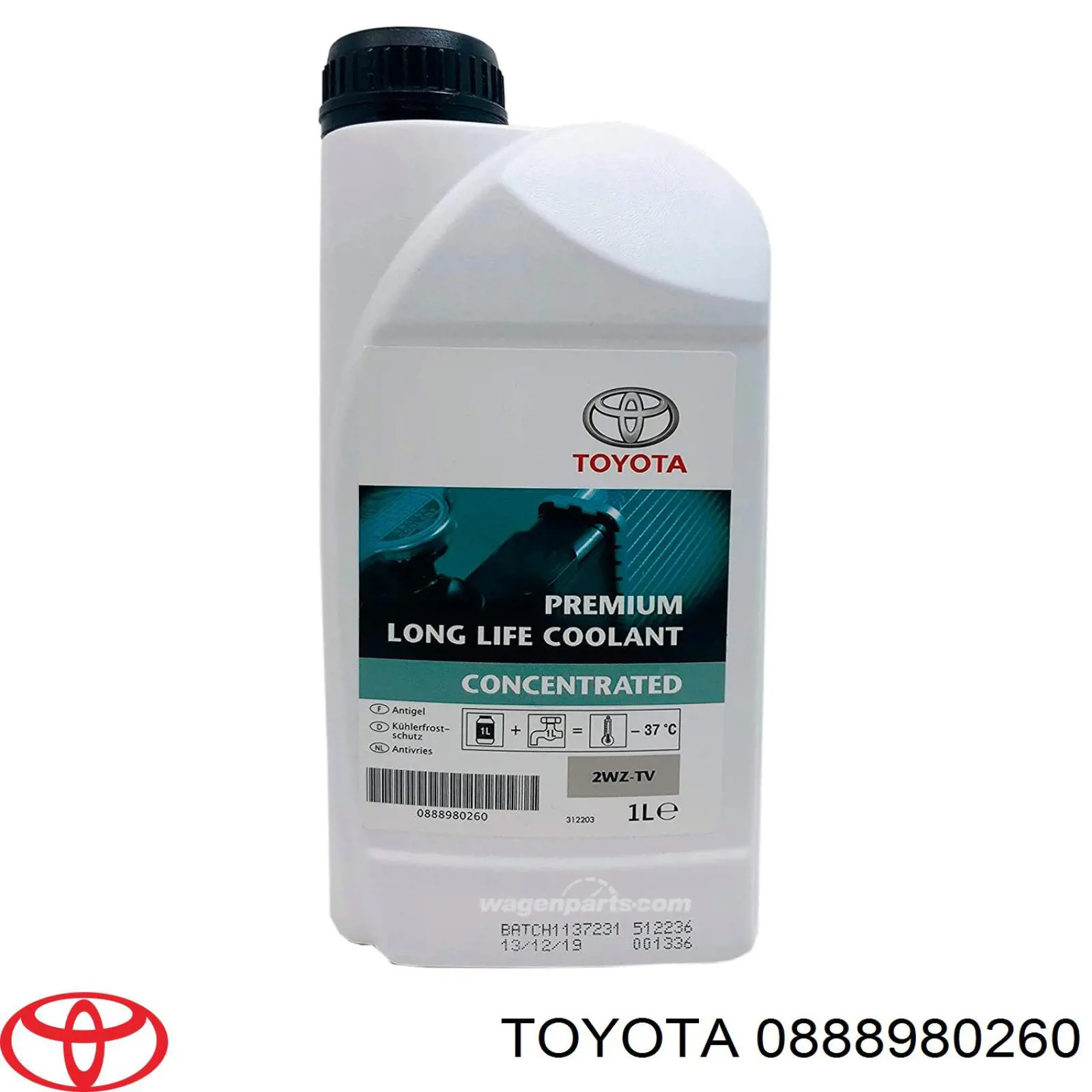 Antifreeze (Coolant) Toyota 888980260 precio, desde 16,78 EUR