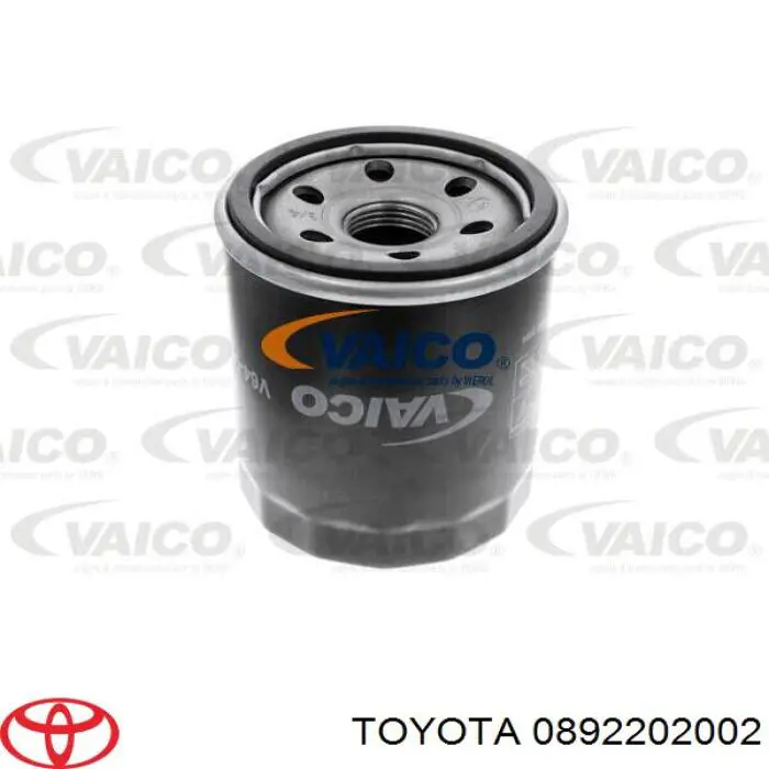 0892202002 Toyota filtro de aceite
