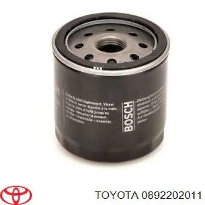 0892202011 Toyota filtro de aceite
