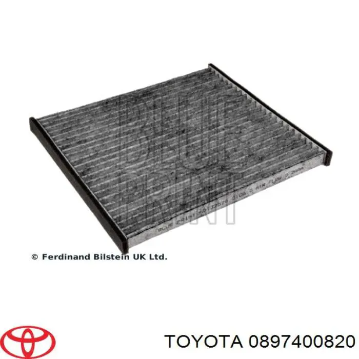 Filtro de cabina Toyota 0897400820 precio, desde 9,60 EUR