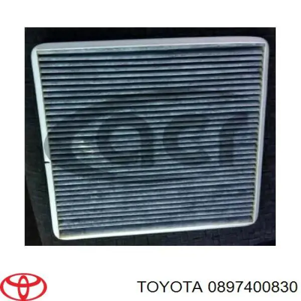 Filtro de cabina Toyota 0897400830 precio, desde 8,65 EUR