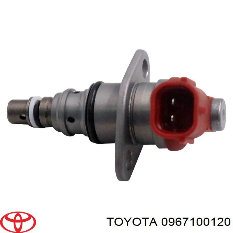 0967100120 Toyota Válvula reguladora de presión del sistema common rail