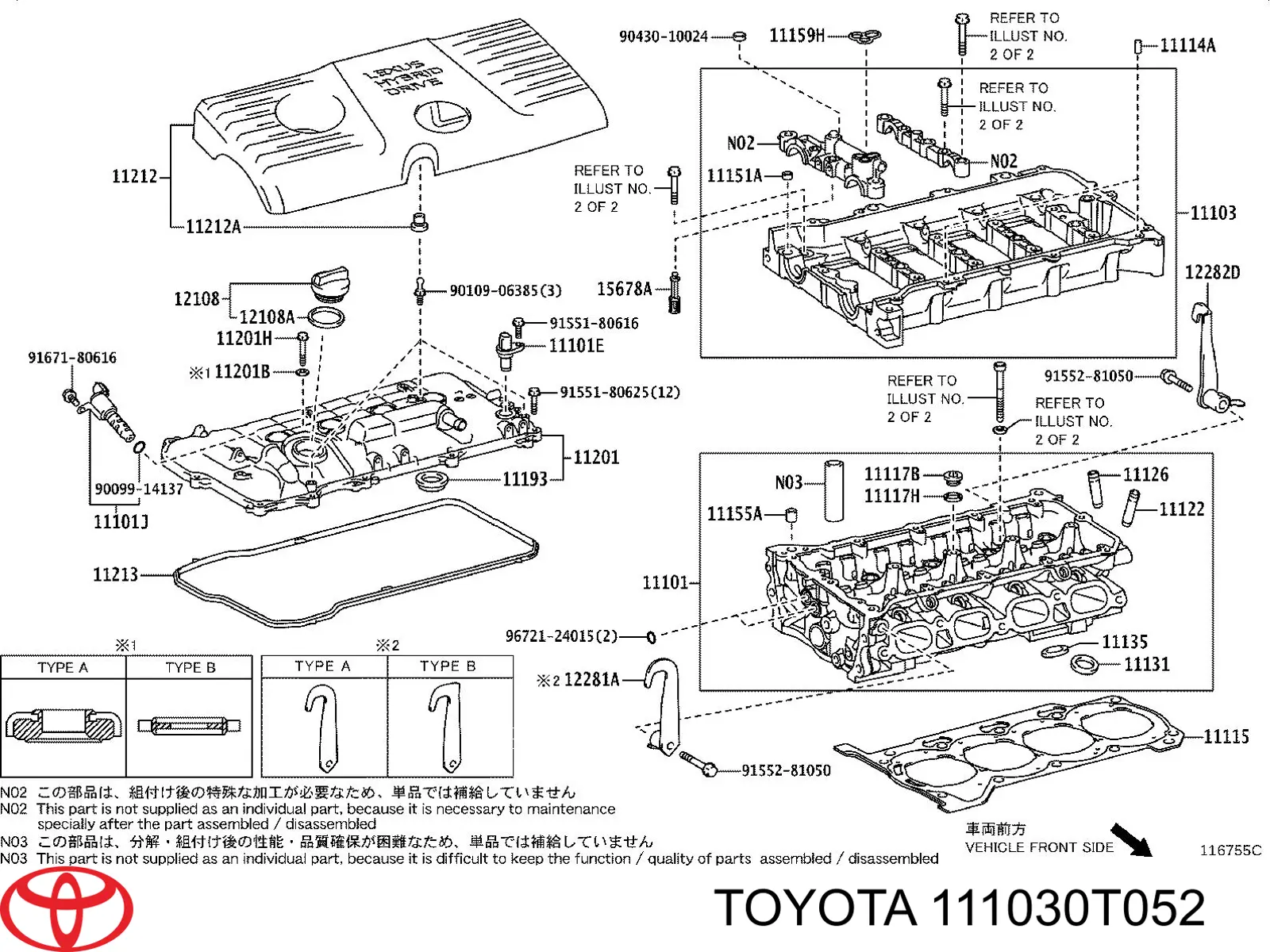  Toyota 111030T052 precio, desde 361,55 EUR