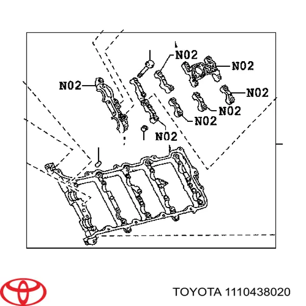  Toyota 1110438020 precio, desde 445,05 EUR