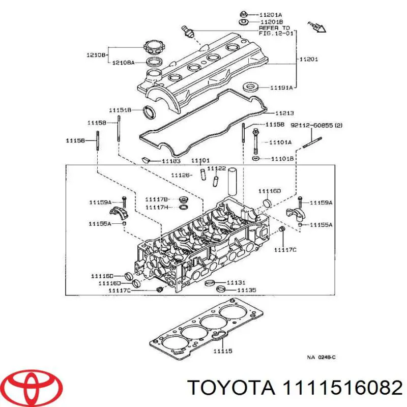 Comprar 1111516082 Toyota Junta de culata