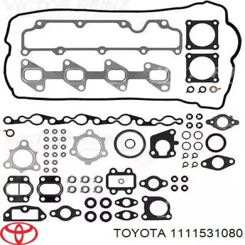 Empaque de culata derecha para Toyota Camry (V40)