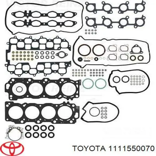 1111550070 Toyota junta de culata derecha