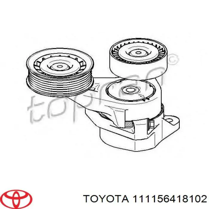 111156418102 Toyota junta de culata