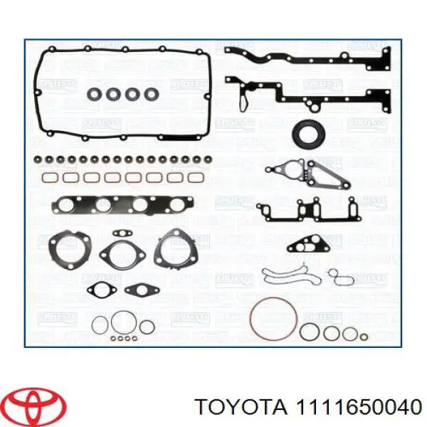 Junta de culata izquierda para Toyota Land Cruiser (J10)