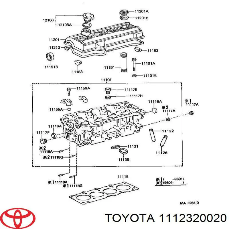 Guía de válvula Toyota 1112320020 precio, desde 20,10 EUR