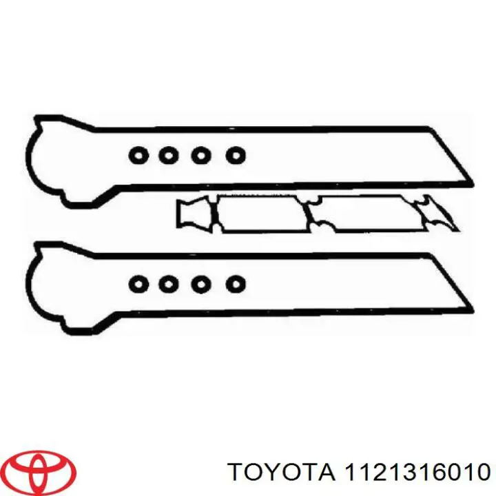 1121316010 Toyota junta tapa de balancines