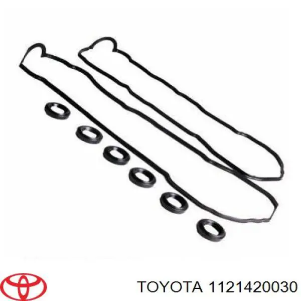 1121420030 Toyota junta, tapa de culata de cilindro izquierda