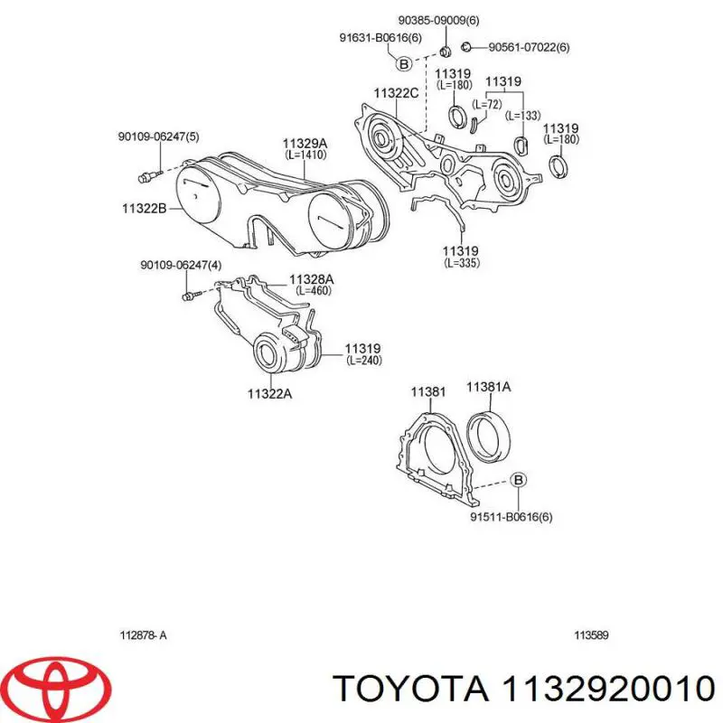 Comprar 1132920010 Toyota 