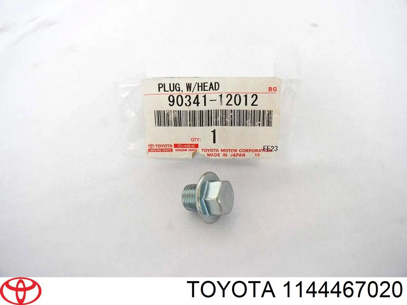 Tapón de culata para Toyota FORTUNER (N15, N16)