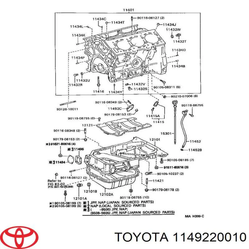 Comprar 1149220010 Toyota 